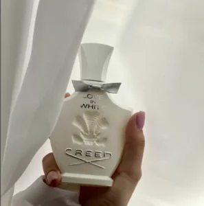 Langanhaltende Creed Love in White Alternative von Imixx Perfume im direkten optischen Vergleich zum Originalflakon